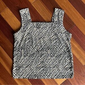 VINTAGE SQUARE NECK TANK TOP